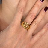 Wave Twist Ring