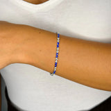 Aurora Blue Paddle Bracelet