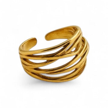 Anello Wave Twist