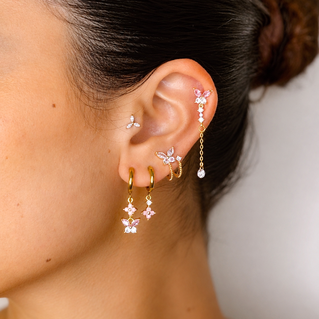 Ear Set Farfalla