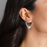 Vintage Heart Earrings