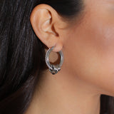 Hanging Circles Earrings