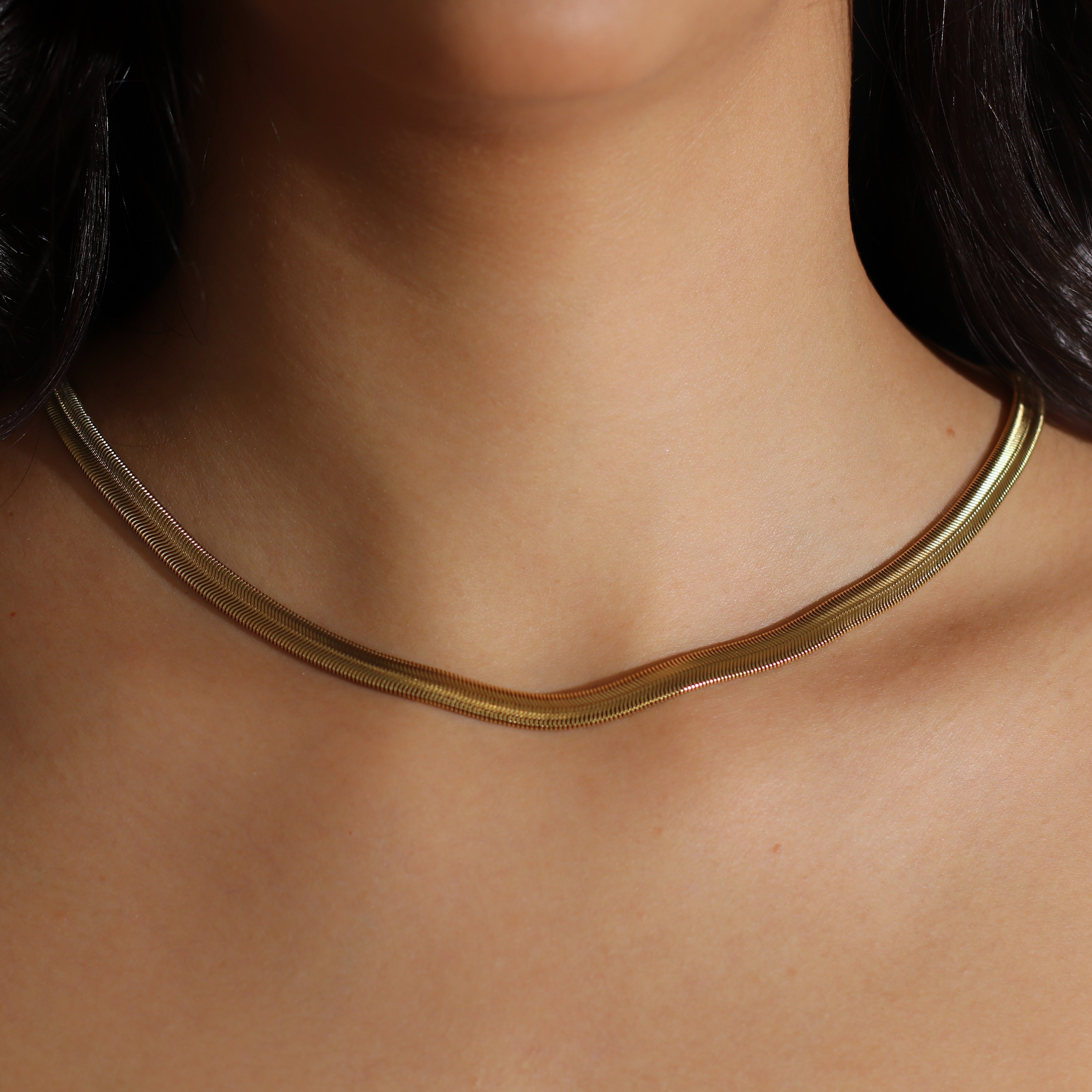 Collana Golden Snake