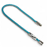 Matte Blue Paddle Bracelet
