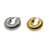 C-Caterpillar Earrings