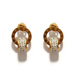 White Empire Earrings