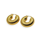 C-Caterpillar Earrings