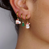 Let it snow earring