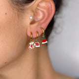 Let it snow earring