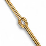 Pulsera de serpiente dorada