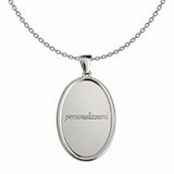 Ciondolo Ovale Personalizzabile