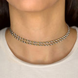 Collar de doble tejido
