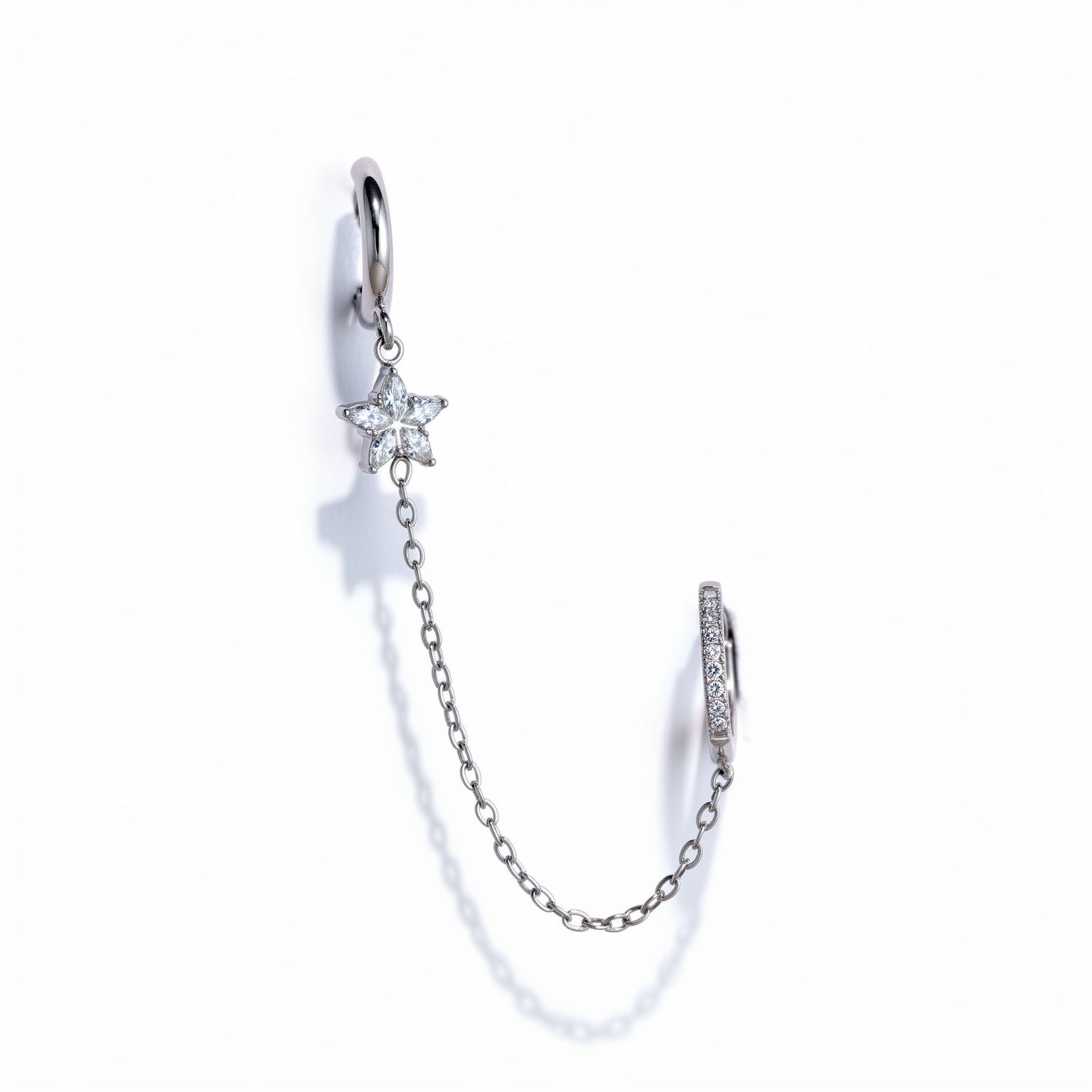 Pendente Hoop Duo Star