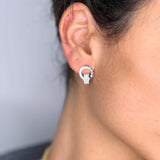 White Empire Earrings